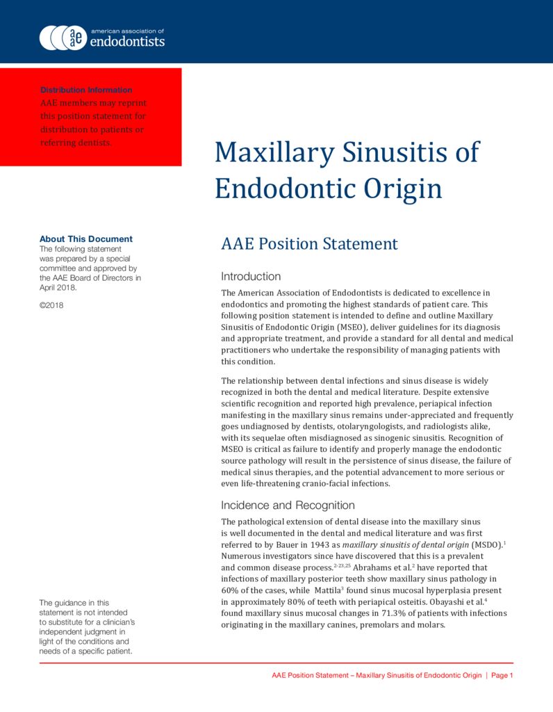 thumbnail of AAE 2018 Sinusite maxillaire d’origine endodontique